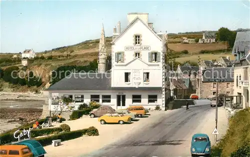 AK / Ansichtskarte Saint Michel en Greve Hotel de la Plage Saint Michel en Greve