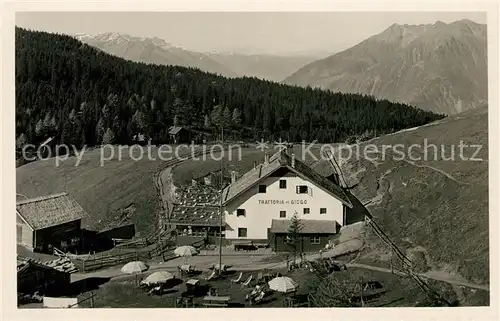 AK / Ansichtskarte Merano_Suedtirol Albergo al Giogodi S. Vigilio Merano Suedtirol