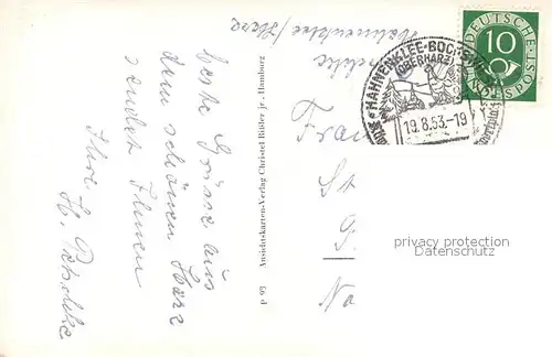 AK / Ansichtskarte Hahnenklee Bockswiese_Harz Kurteich Hahnenklee Bockswiese