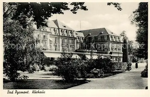 AK / Ansichtskarte Bad_Pyrmont Kurhaus Kurpark Bad_Pyrmont