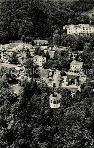 AK / Ansichtskarte Bad_Harzburg Blick vom Burgberg Talstation Schwebebahn Harzburger Hof Bad_Harzburg