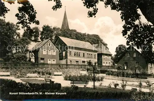 AK / Ansichtskarte Stuetzerbach Kleiner Kurpark Stuetzerbach