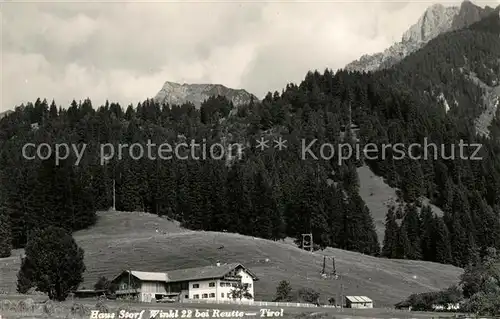 AK / Ansichtskarte Reutte_Tirol Haus Storf Reutte Tirol