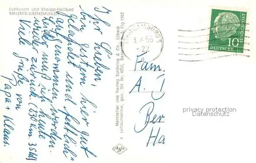 AK / Ansichtskarte Malente Gremsmuehlen Fliegeraufnahme Malente Gremsmuehlen