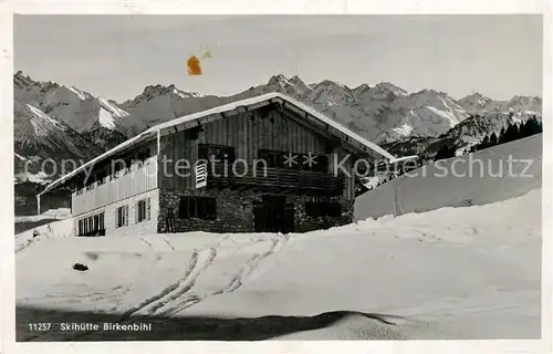 AK / Ansichtskarte Birkenbuehl Skihuette Birkenbuehl