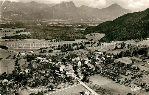 AK / Ansichtskarte Litzldorf mit Heuberg und Kranzhorn Litzldorf