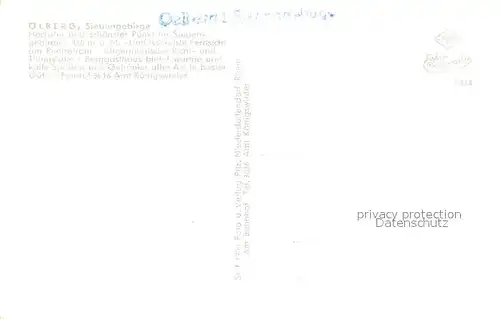 AK / Ansichtskarte oelberg_Koenigswinter Siebengebirge Berggasthaus Panorama oelberg Koenigswinter