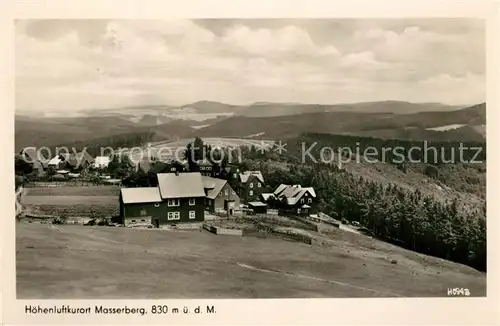 AK / Ansichtskarte Masserberg Panorama Masserberg