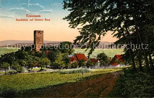 AK / Ansichtskarte Kreiensen Greener Burg Kreiensen