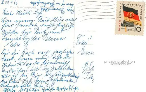 AK / Ansichtskarte Potsdam Sanssouci Potsdam