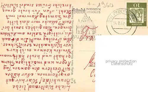 AK / Ansichtskarte Paderborn Franziskanerkirche Paderanlagen Rathaus Am Westerntor Dom Suedost Seite Paderborn