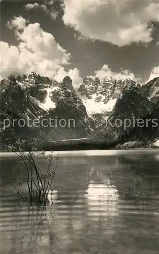 AK / Ansichtskarte Lago_di_Landro Monte Cristallo Lago_di_Landro