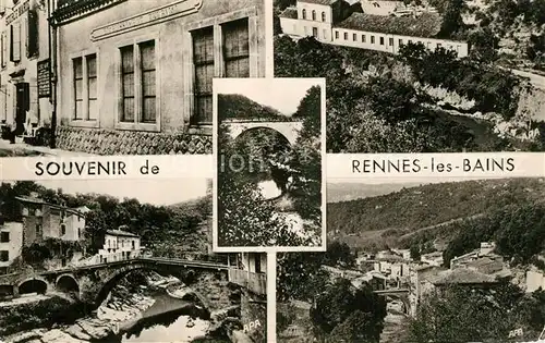 AK / Ansichtskarte Rennes les Bains Teilansichten Rennes les Bains