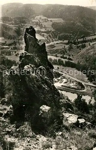 AK / Ansichtskarte Arlempdes Site Pittoresque et Agreable Peche Chasse Rocher de Doutre Arlempdes