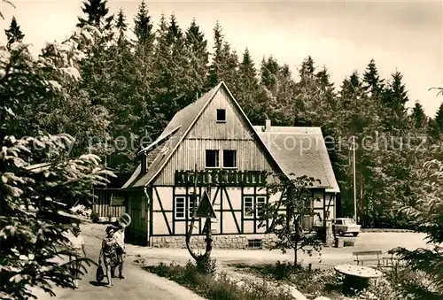 AK / Ansichtskarte Sosa_Erzgebirge Restaurant Koehlerhuette Sosa Erzgebirge