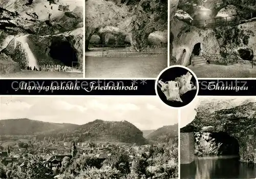 AK / Ansichtskarte Friedrichsroda Marienglashoehle Friedrichsroda