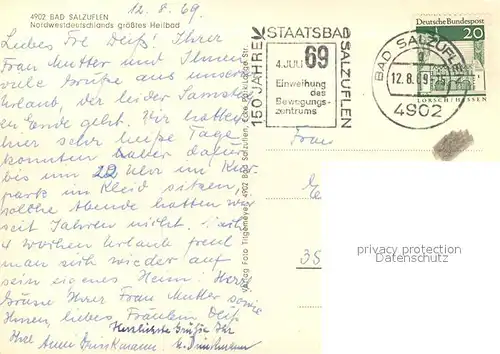 AK / Ansichtskarte Bad_Salzuflen Seeterrassen Leopoldsprudel Konzert  und Wandelhalle Konzertplatz Seeterrassen Bad_Salzuflen