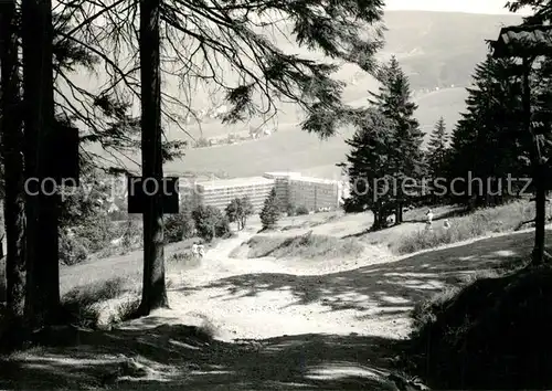 AK / Ansichtskarte Oberwiesenthal_Erzgebirge Erholungsheim am Fichtelberg Oberwiesenthal Erzgebirge