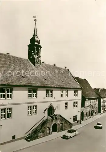 AK / Ansichtskarte Wanzleben Rathaus Wanzleben