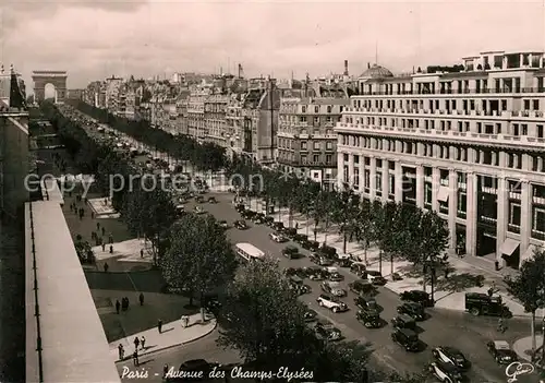 AK / Ansichtskarte Paris Avenue des Champs Elysees Paris