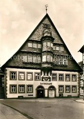 AK / Ansichtskarte Osterode_Harz Rathaus Osterode_Harz