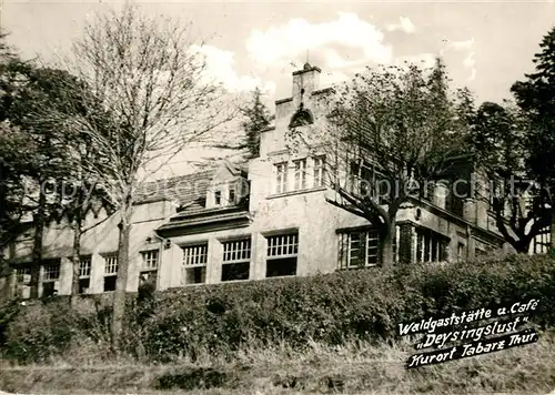 AK / Ansichtskarte Tabarz Wald Restaurant und Cafe Deysingslust Tabarz