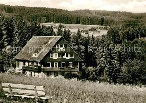 AK / Ansichtskarte Guendelwangen Pension Waldheim  Guendelwangen