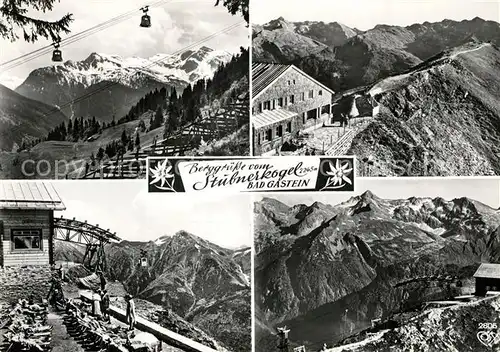 AK / Ansichtskarte Bad_Gastein Stubneskogel Seilbahn  Bad_Gastein
