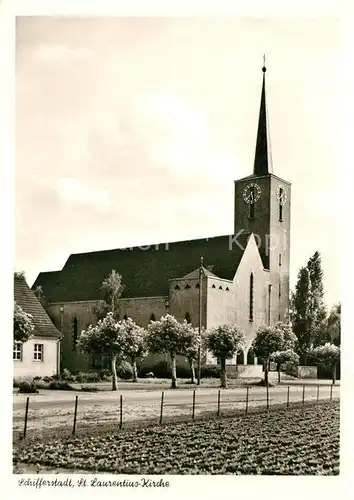 AK / Ansichtskarte Schifferstadt St. Laurentius Kirche Schifferstadt