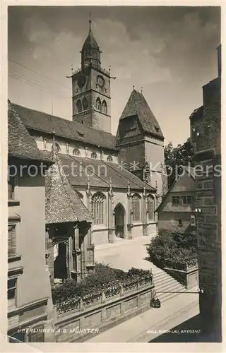 AK / Ansichtskarte ueberlingen_Bodensee Muenster ueberlingen Bodensee