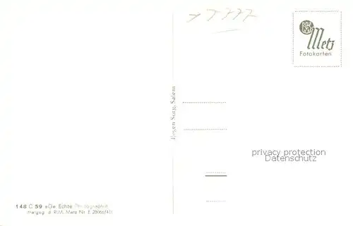 AK / Ansichtskarte Salem_Baden Schloss Salem_Baden