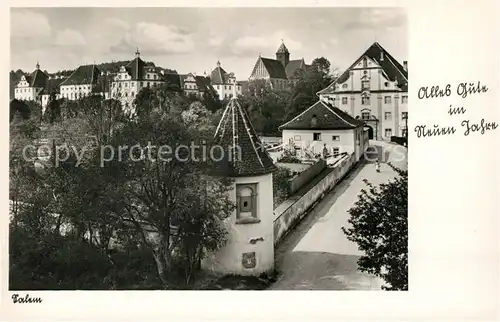 AK / Ansichtskarte Salem_Baden Motiv mit Schloss Salem_Baden