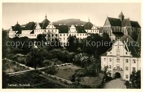 AK / Ansichtskarte Salem_Baden Schloss Salem_Baden