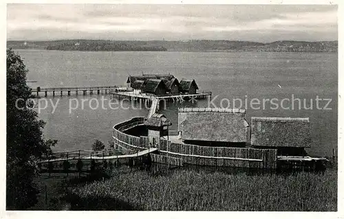 AK / Ansichtskarte Unteruhldingen Pfahlbauten Unteruhldingen