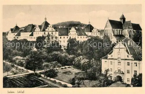 AK / Ansichtskarte Salem_Baden Schloss Salem_Baden