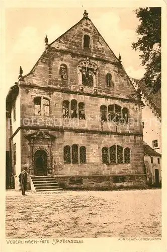 AK / Ansichtskarte ueberlingen_Bodensee Alte Stadtkanzlei ueberlingen Bodensee