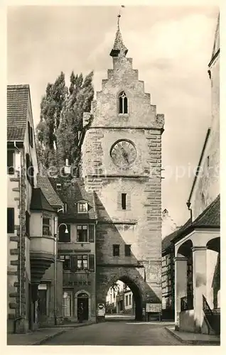 AK / Ansichtskarte ueberlingen_Bodensee Franziskanertor ueberlingen Bodensee