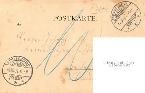 AK / Ansichtskarte ueberlingen_Bodensee Kriegerdenkmal ueberlingen Bodensee