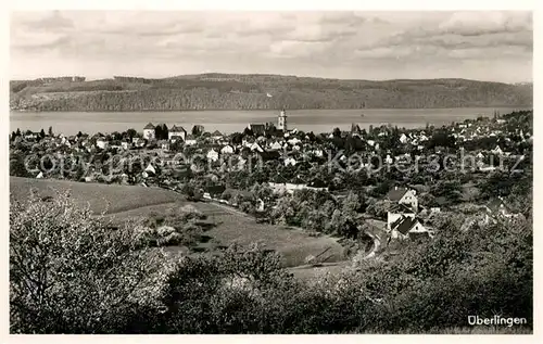 AK / Ansichtskarte ueberlingen_Bodensee Panorama Seeblick ueberlingen Bodensee