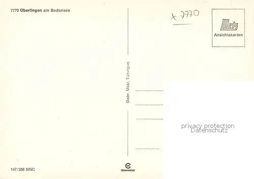 AK / Ansichtskarte ueberlingen_Bodensee Stadtpanorama Seeblick ueberlingen Bodensee