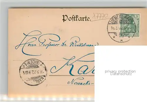 AK / Ansichtskarte ueberlingen_Bodensee Geburtshaus des Mystikers Amandus Suso Fachwerkhaus ueberlingen Bodensee