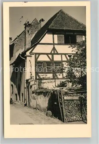 AK / Ansichtskarte ueberlingen_Bodensee Suso Haus Geburtshaus des Mystikers Amandus Suso Fachwerkhaus ueberlingen Bodensee