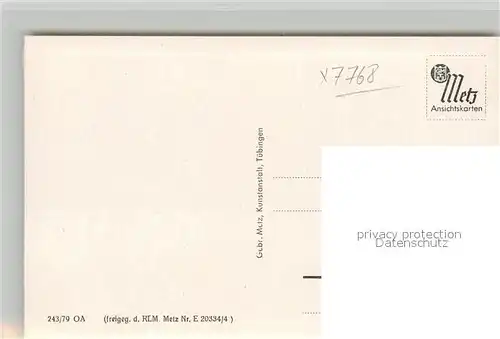 AK / Ansichtskarte Stockach_Baden Panorama Stockach_Baden