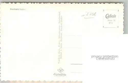 AK / Ansichtskarte Stockach_Baden Panorama Stockach_Baden