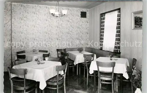 AK / Ansichtskarte ueberlingen_Bodensee Gaststaette Waldhorn Gaststube ueberlingen Bodensee