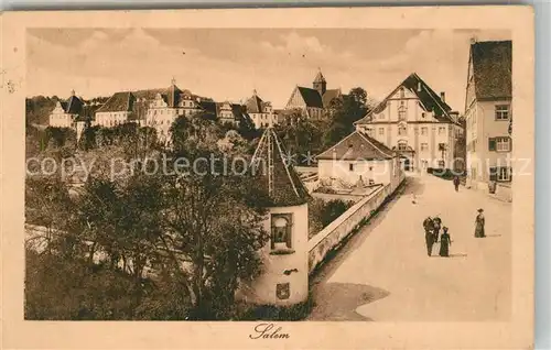 AK / Ansichtskarte Salem_Baden Motiv mit Schloss Salem_Baden