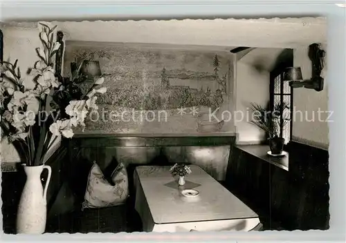 AK / Ansichtskarte ueberlingen_Bodensee Gasthof Zum gruenen Baum Gaststube ueberlingen Bodensee