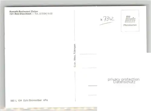 AK / Ansichtskarte Bad_Ditzenbach  Bad_Ditzenbach