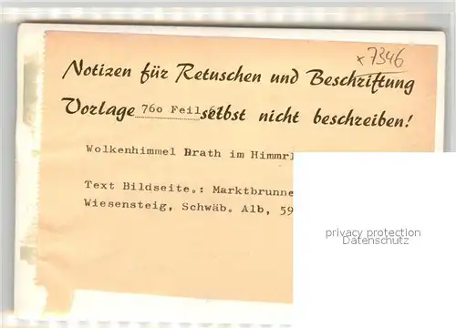 AK / Ansichtskarte Wiesensteig Marktbrunnen Stiftskirche Wiesensteig