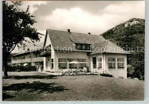 AK / Ansichtskarte Bad_Ditzenbach Cafe Restaurant und Sanatorium Dr. Jung Bad_Ditzenbach